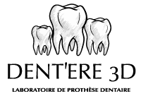 Dent'ere 3D Logo