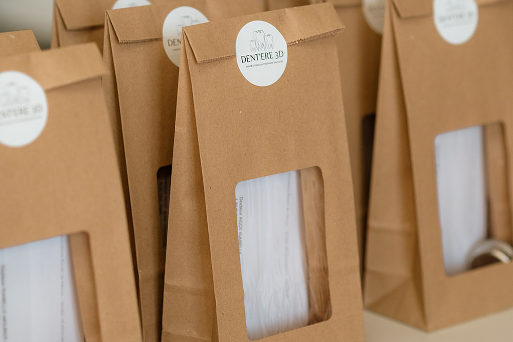 Packaging Dent’ere 3D pour prothèses dentaires